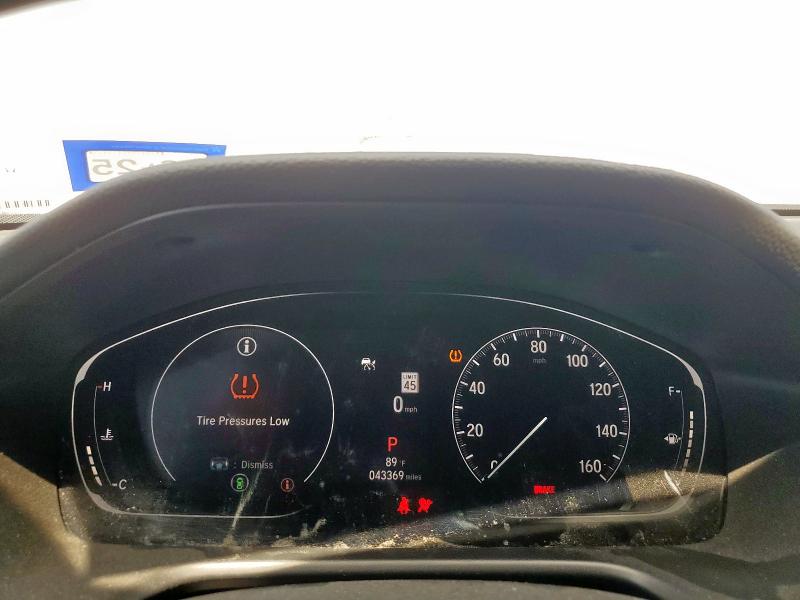 1HGCV2F32NA012889 - 2022 HONDA ACCORD SPORT Көк фото 17