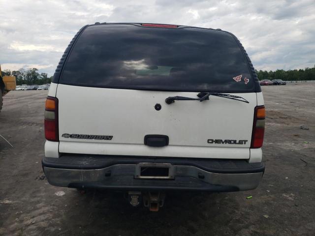 1GNFK16Z42J220696 - 2002 CHEVROLET SUBURBAN K1500 WHITE photo 6