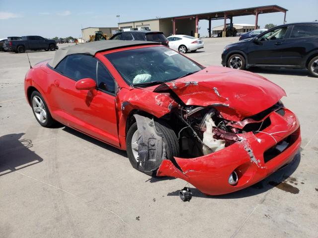 4A3AL35T37E047548 - 2007 MITSUBISHI ECLIPSE SPYDER GT RED photo 4