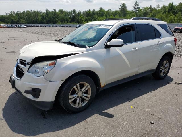 1GNFLFEK9FZ116243 - 2015 CHEVROLET EQUINOX LT WHITE photo 1