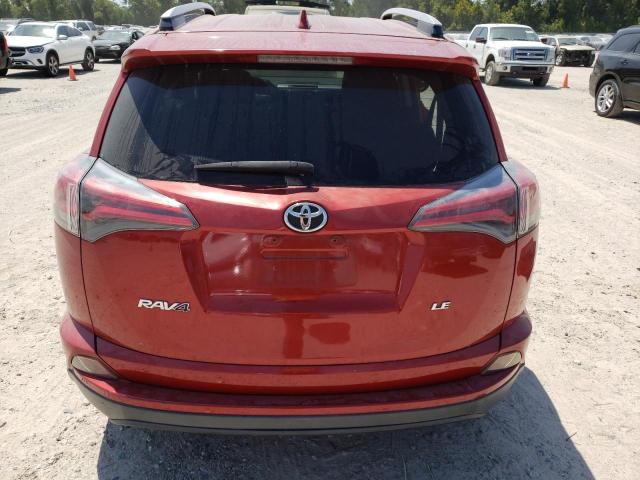 JTMZFREV3GJ092062 - 2016 TOYOTA RAV4 LE RED photo 6