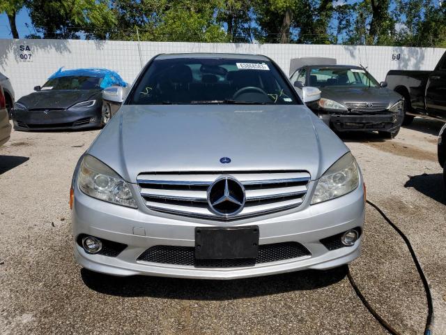 WDDGF56X29R062027 - 2009 MERCEDES-BENZ C 350 SILVER photo 5