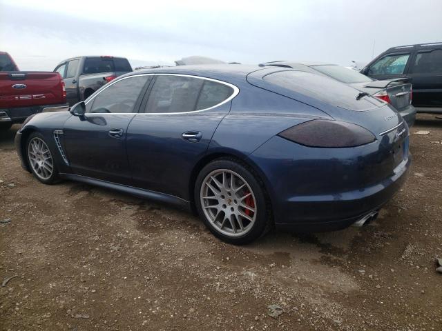 WP0AC2A70AL090169 - 2010 PORSCHE PANAMERA TURBO BLUE photo 2