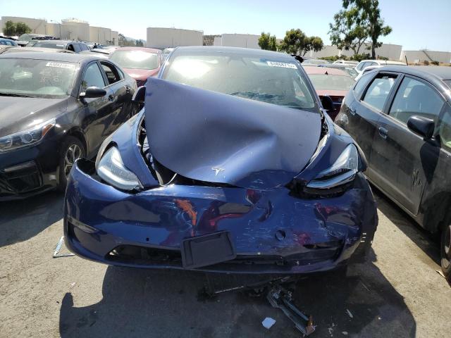 5YJYGDEE0MF203830 - 2021 TESLA MODEL Y BLUE photo 5