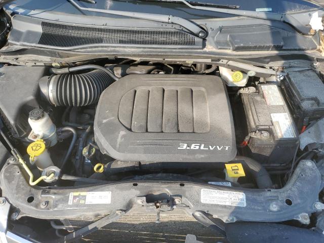 2C4RC1CG3DR705285 - 2013 CHRYSLER TOWN & COU TOURING L GRAY photo 12