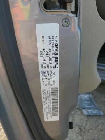 2C4RC1CG3DR705285 - 2013 CHRYSLER TOWN & COU TOURING L GRAY photo 13