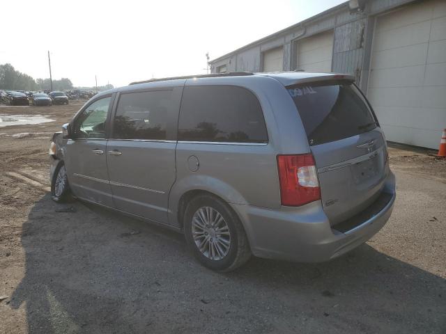 2C4RC1CG3DR705285 - 2013 CHRYSLER TOWN & COU TOURING L GRAY photo 2
