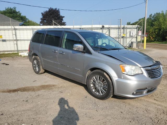 2C4RC1CG3DR705285 - 2013 CHRYSLER TOWN & COU TOURING L GRAY photo 4