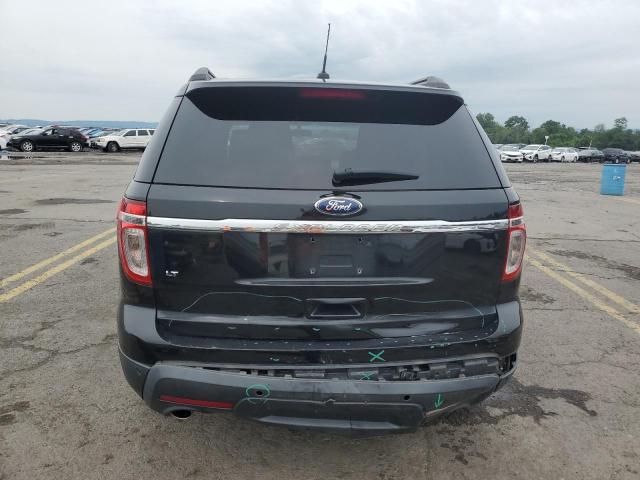 1FM5K7D86DGC95560 - 2013 FORD EXPLORER XLT BLACK photo 6