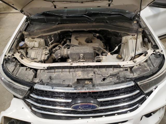 1FMSK8DH9LGD16862 - 2020 FORD EXPLORER XLT თეთრი ფოტო 12