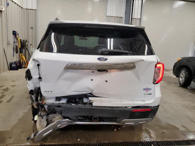 1FMSK8DH9LGD16862 - 2020 FORD EXPLORER XLT თეთრი ფოტო 6