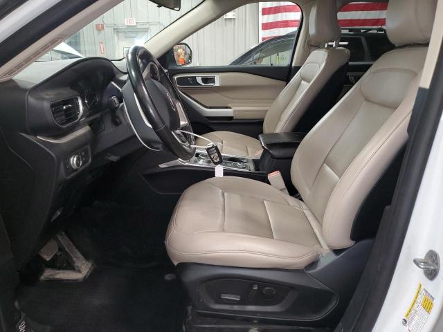 1FMSK8DH9LGD16862 - 2020 FORD EXPLORER XLT თეთრი ფოტო 7