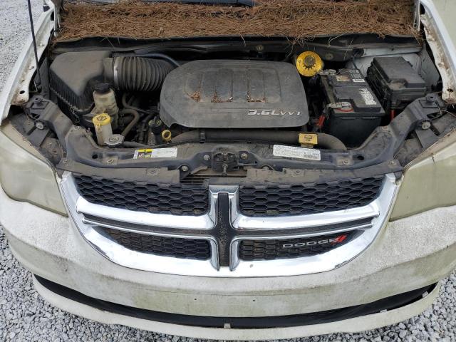 2C4RDGCG6ER154965 - 2014 DODGE GRAND CARA SXT WHITE photo 12