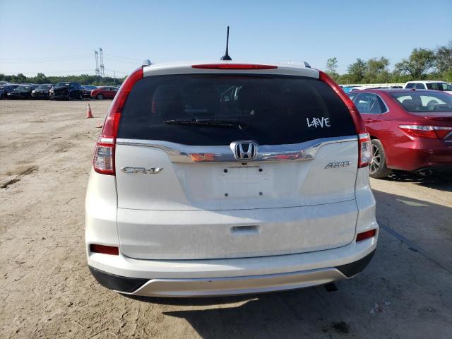 5J6RM4H79FL115248 - 2015 HONDA CR-V EXL WHITE photo 6