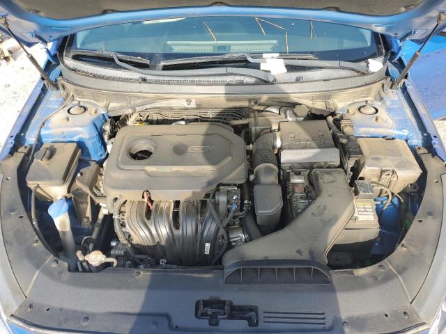 5NPE34AF7KH742327 - 2019 HYUNDAI SONATA LIMITED BLUE photo 11