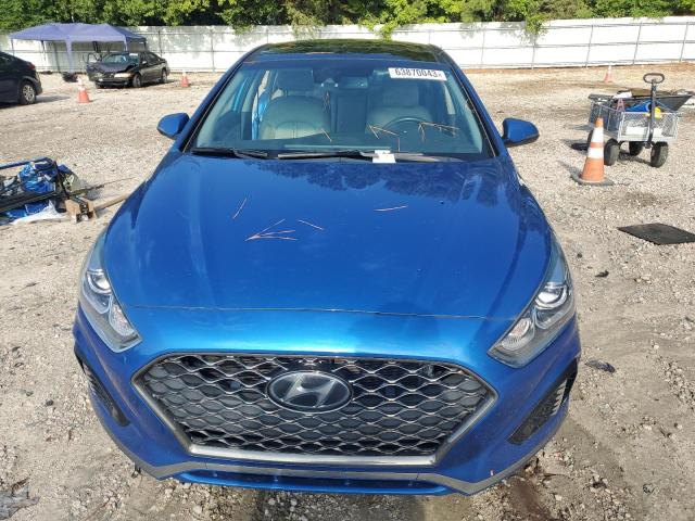 5NPE34AF7KH742327 - 2019 HYUNDAI SONATA LIMITED BLUE photo 5