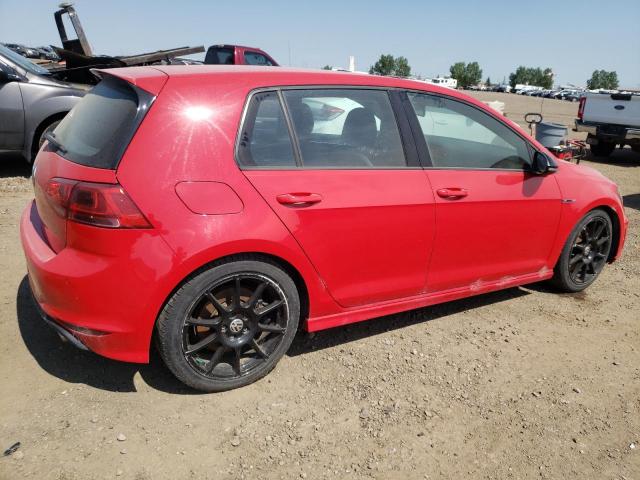 WVWUF7AU6GW288527 - 2016 VOLKSWAGEN GOLF R RED photo 3