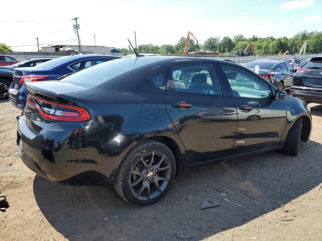 1C3CDFAA5FD375707 - 2015 DODGE DART SE BLACK photo 3