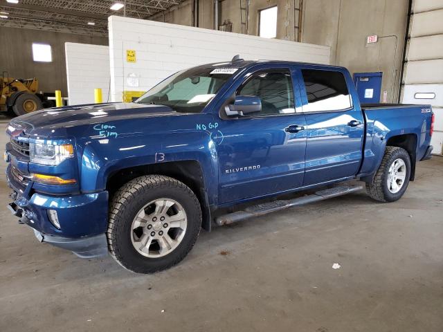 3GCUKREC6HG285720 - 2017 CHEVROLET SILVERADO K1500 LT BLUE photo 1