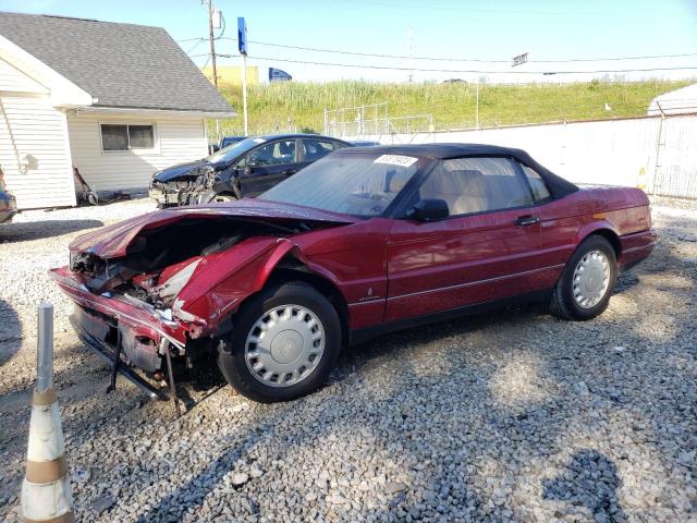 1G6VS3397PU126485 - 1993 CADILLAC ALLANTE RED photo 1