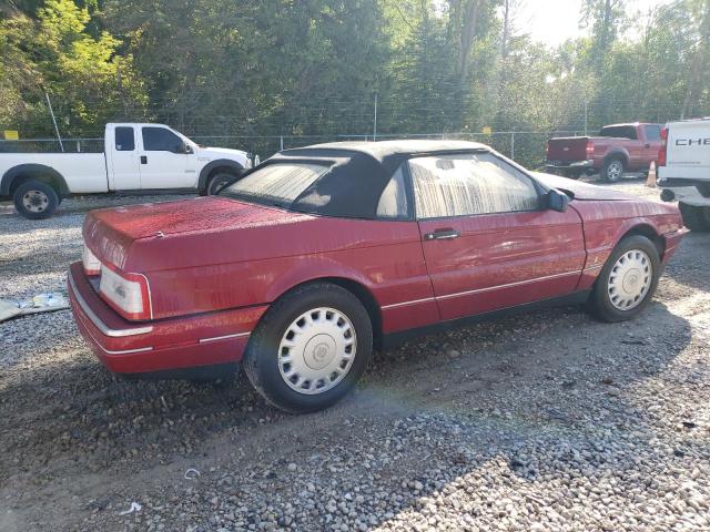 1G6VS3397PU126485 - 1993 CADILLAC ALLANTE RED photo 3