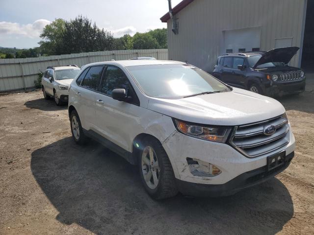 2FMTK4G94FBB94151 - 2015 FORD EDGE SE WHITE photo 4