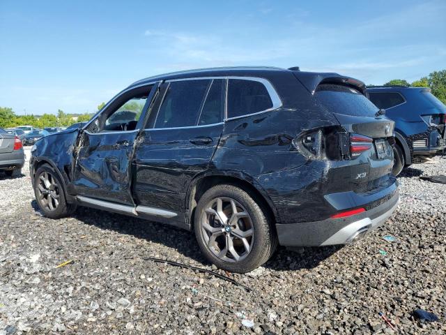 5UX43DP08N9K72366 - 2022 BMW X3 SDRIVE30I BLACK photo 2