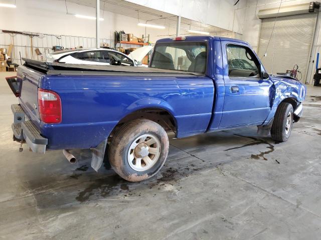 1FTYR10U43PA32270 - 2003 FORD RANGER BLUE photo 3