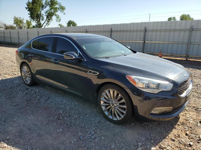 KNALW4D40F6019358 - 2015 KIA K900 BLUE photo 4