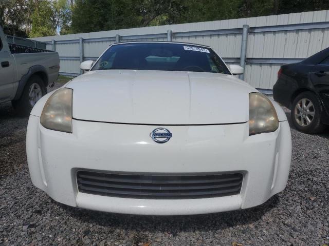 JN1AZ36A94T013932 - 2004 NISSAN 350Z ROADSTER WHITE photo 5