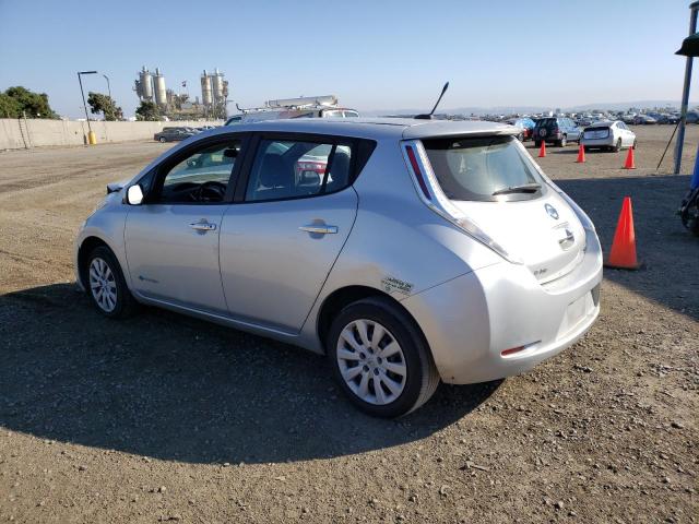 1N4AZ0CPXDC422600 - 2013 NISSAN LEAF S SILVER photo 2