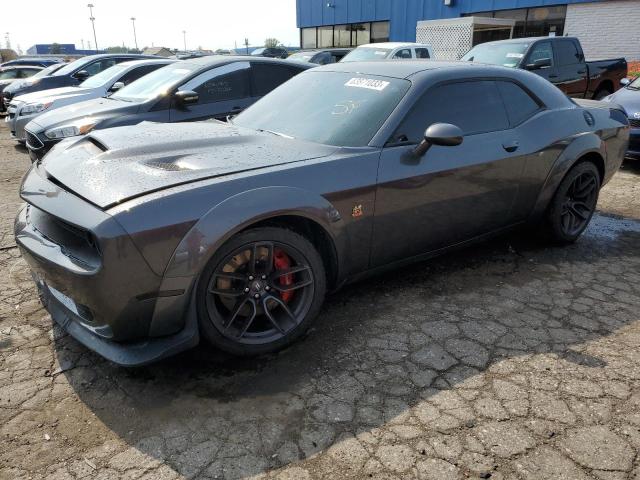 2C3CDZFJ3KH570132 - 2019 DODGE CHALLENGER R/T SCAT PACK GRAY photo 1