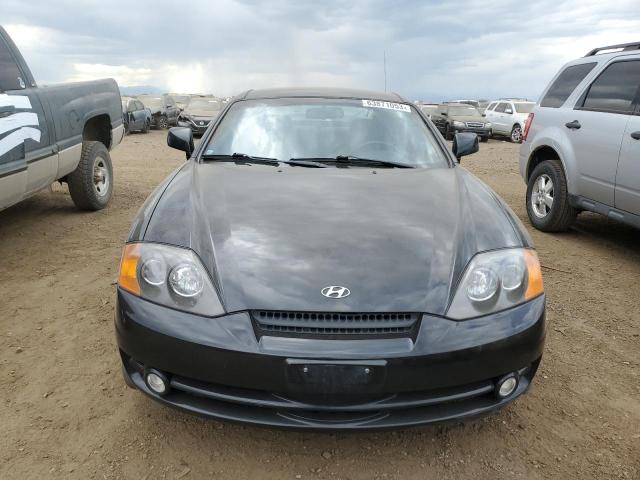 KMHHN65F14U118136 - 2004 HYUNDAI TIBURON GT BLACK photo 5