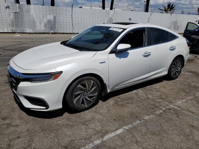 19XZE4F97KE020858 - 2019 HONDA INSIGHT TOURING WHITE photo 1