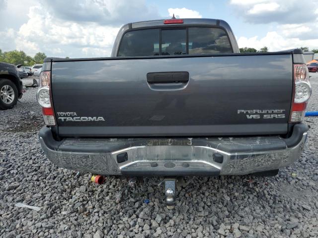 5TFJU4GN9FX076723 - 2015 TOYOTA TACOMA DOUBLE CAB PRERUNNER GRAY photo 6
