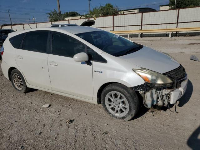 JTDZN3EU4C3176655 - 2012 TOYOTA PRIUS V WHITE photo 4