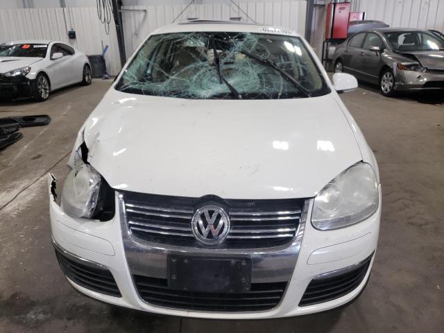 3VWRM71K88M035783 - 2008 VOLKSWAGEN JETTA SE WHITE photo 5