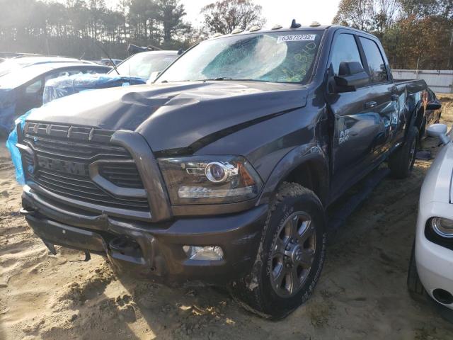 3C6UR5KL1JG133415 - 2018 RAM 2500 LARAMIE GRAY photo 2