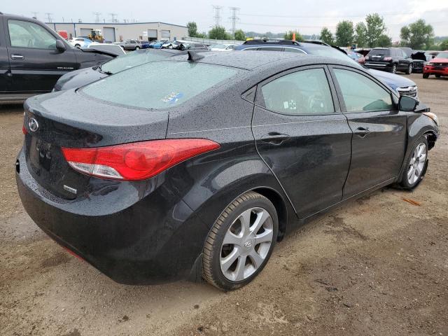 5NPDH4AE6DH403615 - 2013 HYUNDAI ELANTRA GLS BLACK photo 3