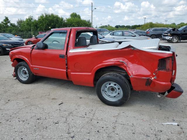 1GCCS14W9YK146795 - 2000 CHEVROLET S TRUCK S10 RED photo 2