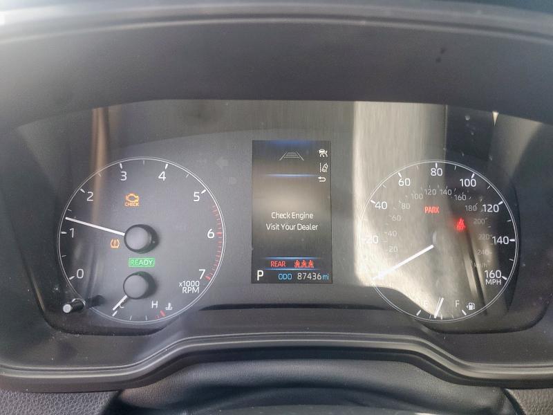 JTDBCMFE7PJ002424 - 2023 TOYOTA COROLLA LE Синій фото 9