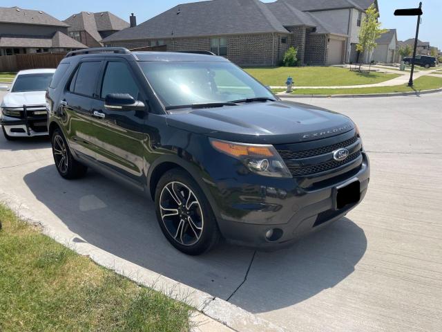 1FM5K8GT1EGB61191 - 2014 FORD EXPLORER SPORT BLACK photo 1