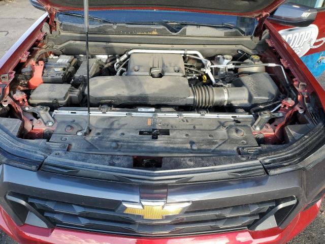 1GCPTCEK4P1238052 - 2023 CHEVROLET COLORADO LT BURGUNDY photo 11