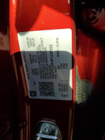 1GCPTCEK4P1238052 - 2023 CHEVROLET COLORADO LT BURGUNDY photo 12