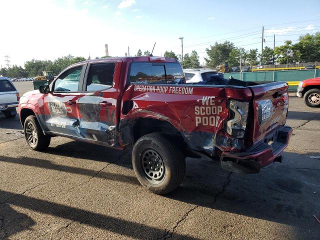 1GCPTCEK4P1238052 - 2023 CHEVROLET COLORADO LT BURGUNDY photo 2