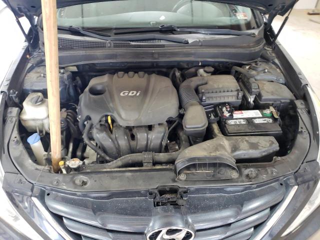 5NPEB4AC4DH766077 - 2013 HYUNDAI SONATA GLS BLACK photo 11