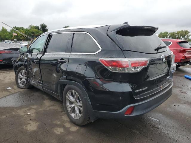 5TDJKRFH1ES067369 - 2014 TOYOTA HIGHLANDER XLE Սև լուսանկար 2