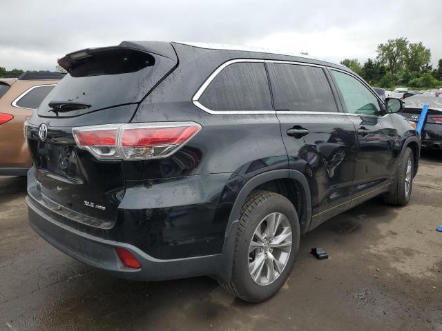 5TDJKRFH1ES067369 - 2014 TOYOTA HIGHLANDER XLE Սև լուսանկար 3