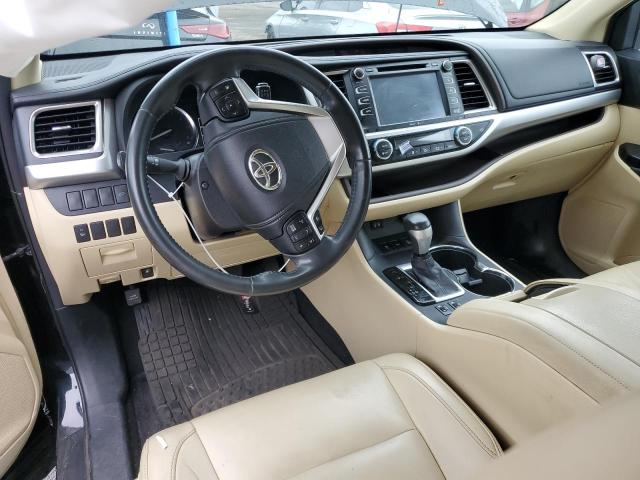 5TDJKRFH1ES067369 - 2014 TOYOTA HIGHLANDER XLE Սև լուսանկար 8