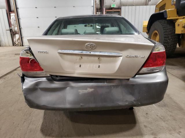 JTDBE32K853026135 - 2005 TOYOTA CAMRY LE GRAY photo 6
